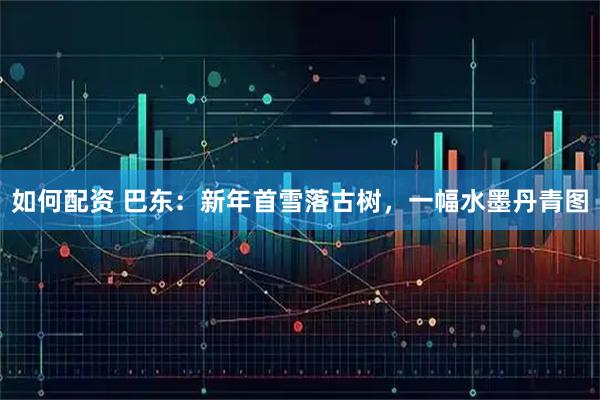 如何配资 巴东：新年首雪落古树，一幅水墨丹青图
